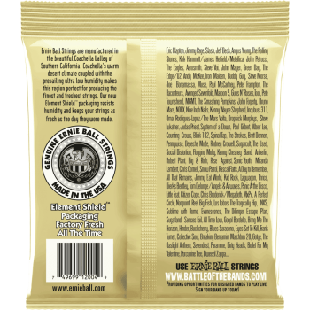 ERNIE BALL 2004 earthwood 80/20 bronze light 11-52