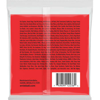 ERNIE BALL 2236 nickel wound custom gauge medium /12 cordes 11-52