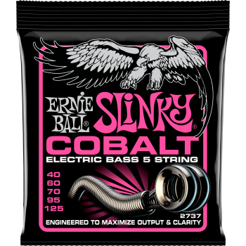 ERNIE BALL 2737 slinky cobalt /5 cordes 40-125