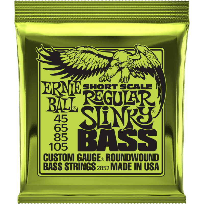 ERNIE BALL 2852 slinky nickel wound regular slinky short scale 45-105