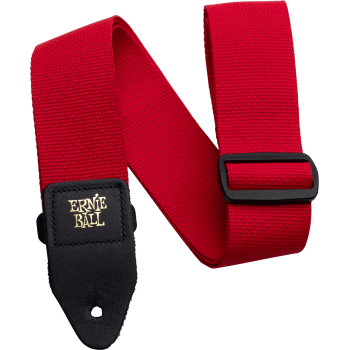 ERNIE BALL 4040 sangle polypro  rouge