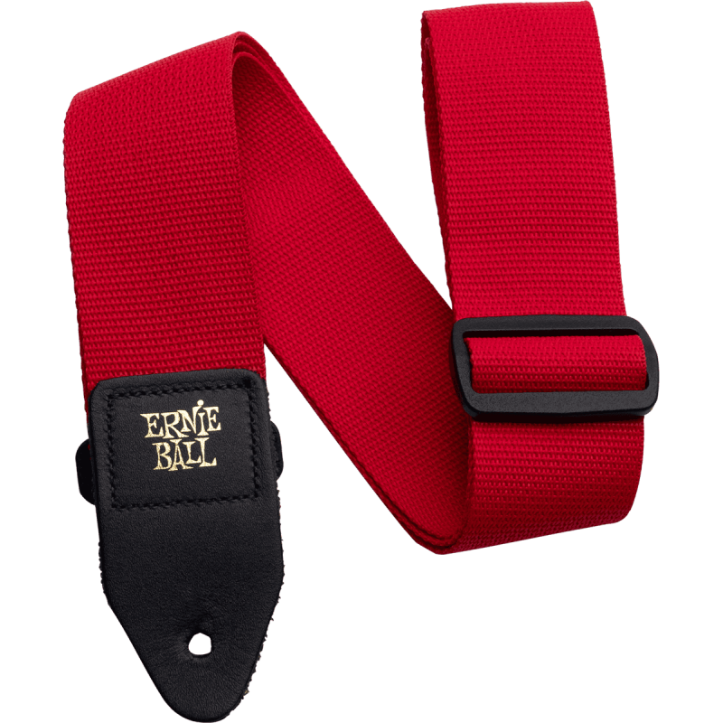 ERNIE BALL 4040 sangle polypro  rouge