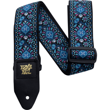 ERNIE BALL 4097 sangle jacquard indigo orchid