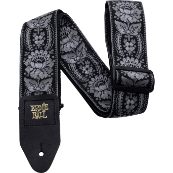 ERNIE BALL 4150 sangle jacquard silver orleans