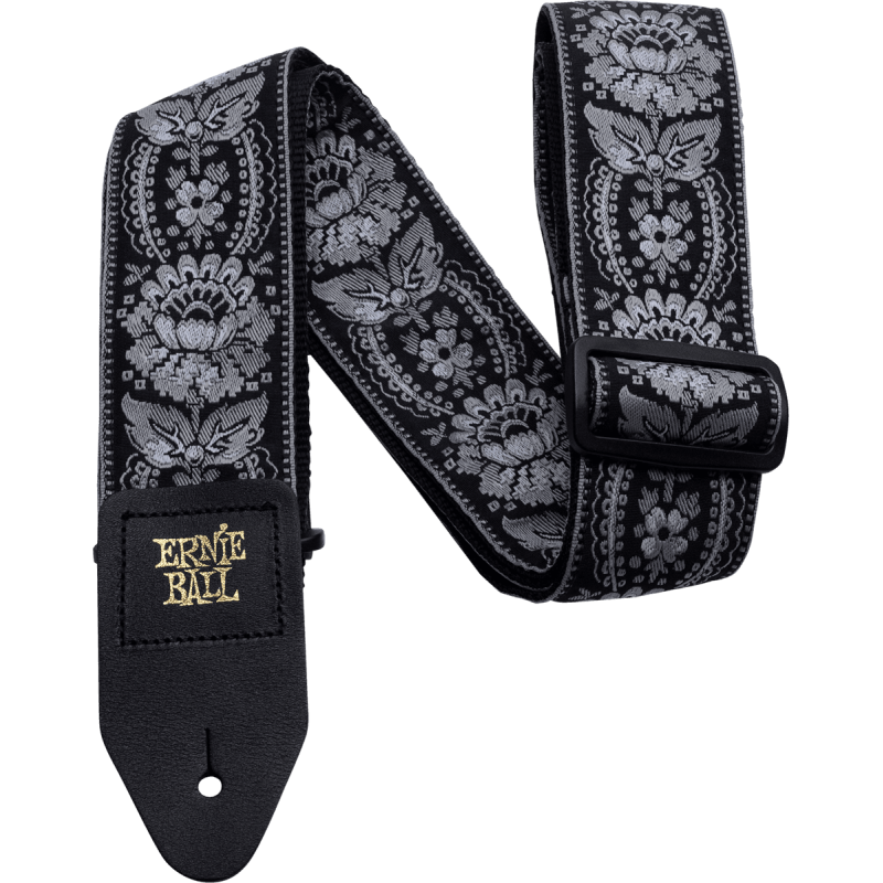 ERNIE BALL 4150 sangle jacquard silver orleans