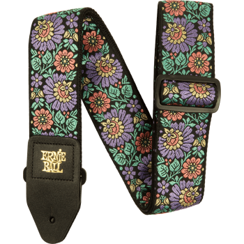ERNIE BALL 5340 sangle jacquard evening bloom