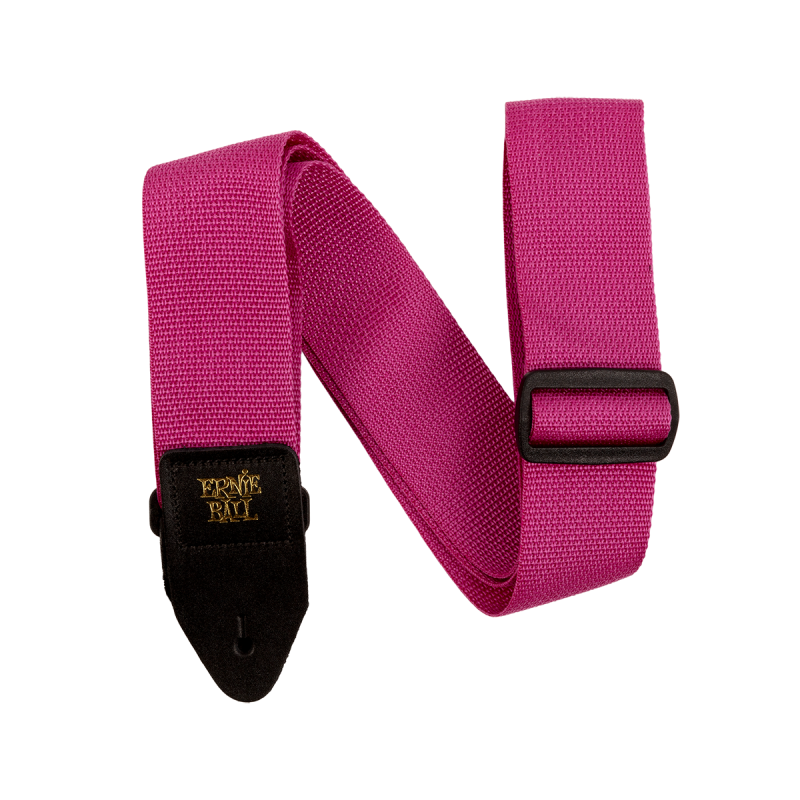 ERNIE BALL 5355 sangle polypro framboise