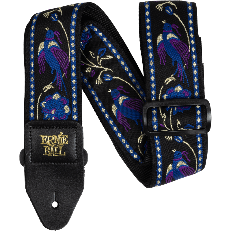 ERNIE BALL 5371 sangle jacquard purple pleasant pheasant