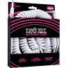 ERNIE BALL 6045 cables instrument torsades jack/jack coudé 9m blanc