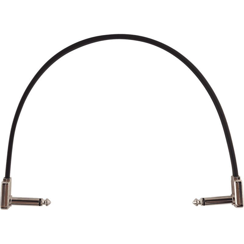 ERNIE BALL 6227 cables instrument patch - coudé fin & plat - 30 cm