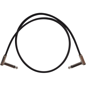 ERNIE BALL 6228 cables instrument patch - coudé fin & plat - 60 cm