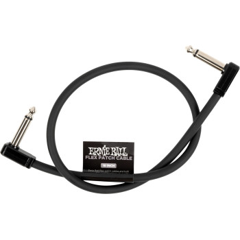 ERNIE BALL 6441 câble de patch flex 45cm - noir