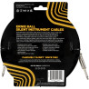 ERNIE BALL 6473 cables instrument classic silent jack/jack 6m noir