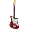 FENDER  Hybrid II Jazzmaster touche palissandre Quilt Red Beryl