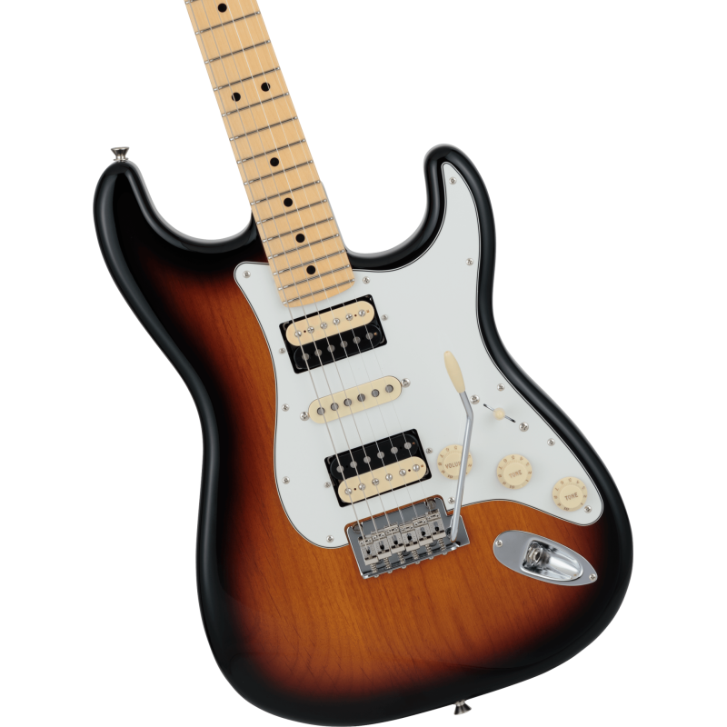FENDER  Hybrid II Stratocaster HSH touche erable 3-Color Sunburst