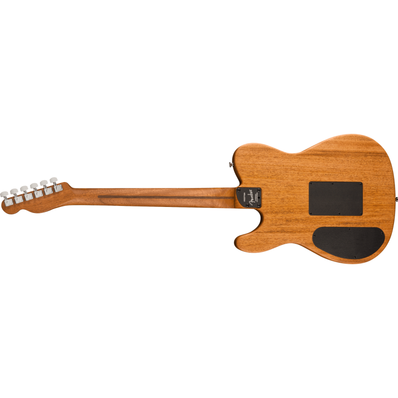 FENDER American Acoustasonic Telecaster All-Mahogany touche ebene Bourbon Burst