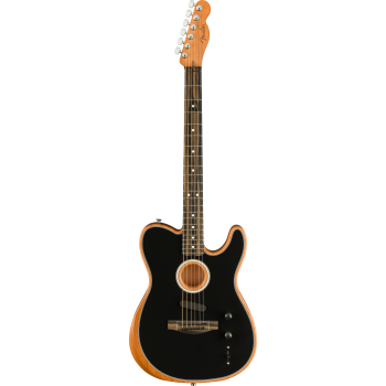 FENDER American Acoustasonic Telecaster touche ebene Black