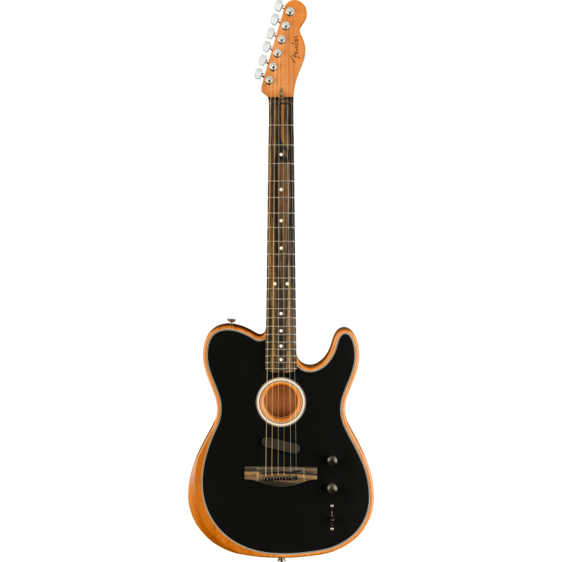 FENDER American Acoustasonic Telecaster touche ebene Black
