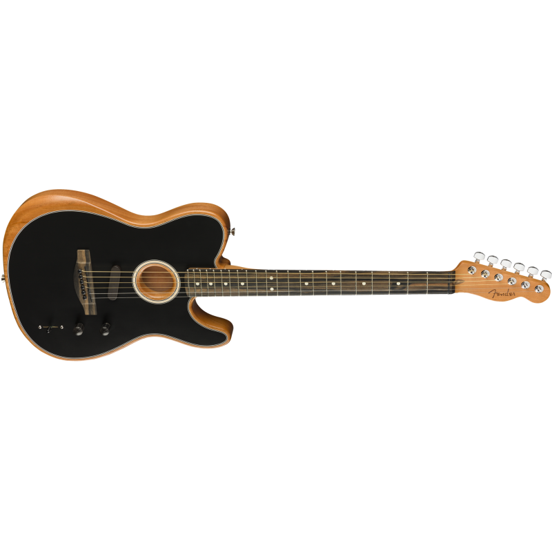FENDER American Acoustasonic Telecaster touche ebene Black