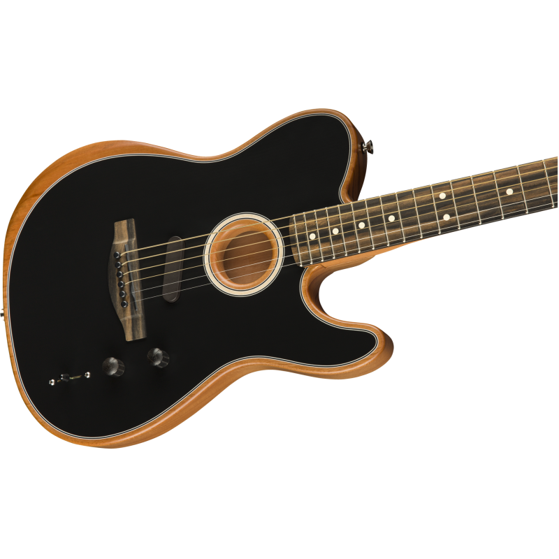 FENDER American Acoustasonic Telecaster touche ebene Black