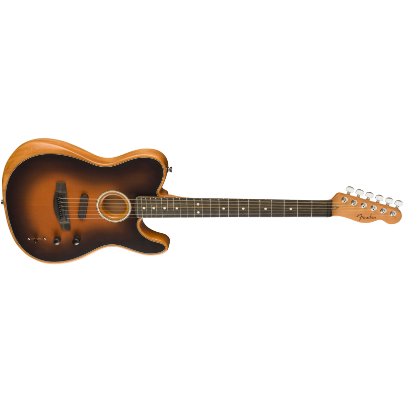 FENDER American Acoustasonic Telecaster touche ebene Sunburst