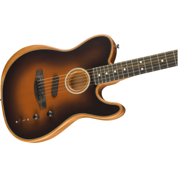 FENDER American Acoustasonic Telecaster touche ebene Sunburst