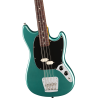FENDER American Professional Classic Mustang Bass touche palissandre Faded Sherwood Green Metallic