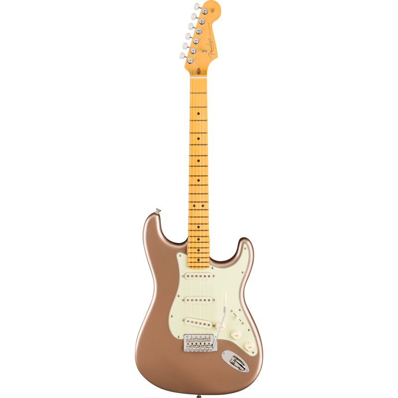 FENDER American Professional Classic Stratocaster touche erable Faded Firemist Gold