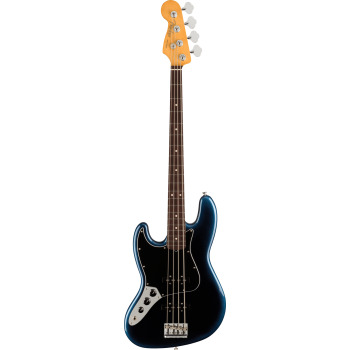 FENDER American Professional II Jazz Bass Gaucher touche palissandre Dark Night
