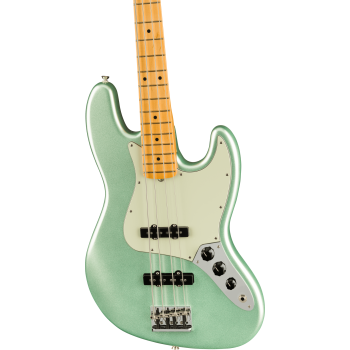 FENDER American Professional II Jazz Bass touche erable Mystic Surf Green