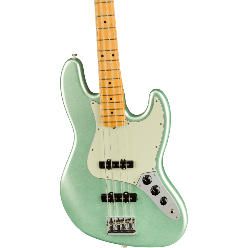FENDER American Professional II Jazz Bass touche erable Mystic Surf Green