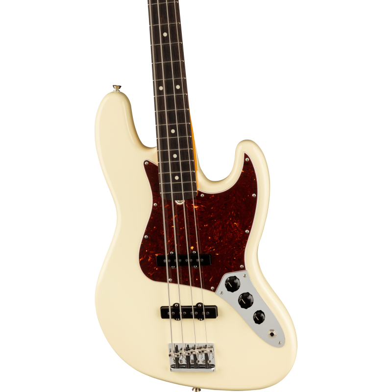 FENDER American Professional II Jazz Bass touche palissandre Olympic White