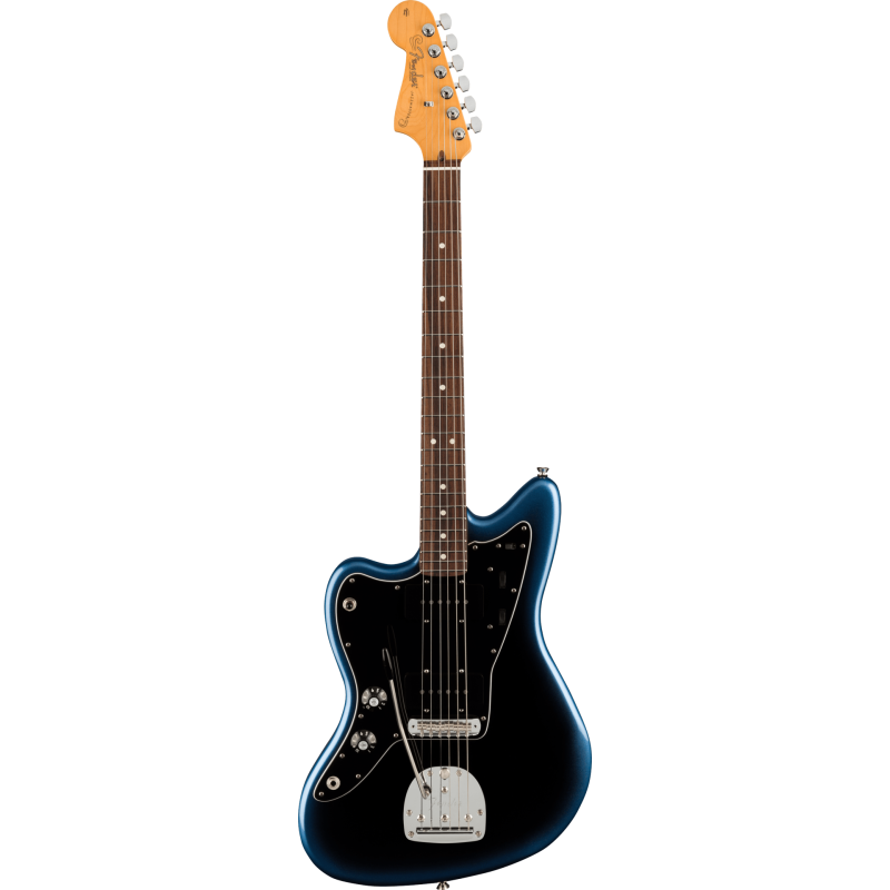 FENDER American Professional II Jazzmaster Gaucher touche palissandre Dark Night