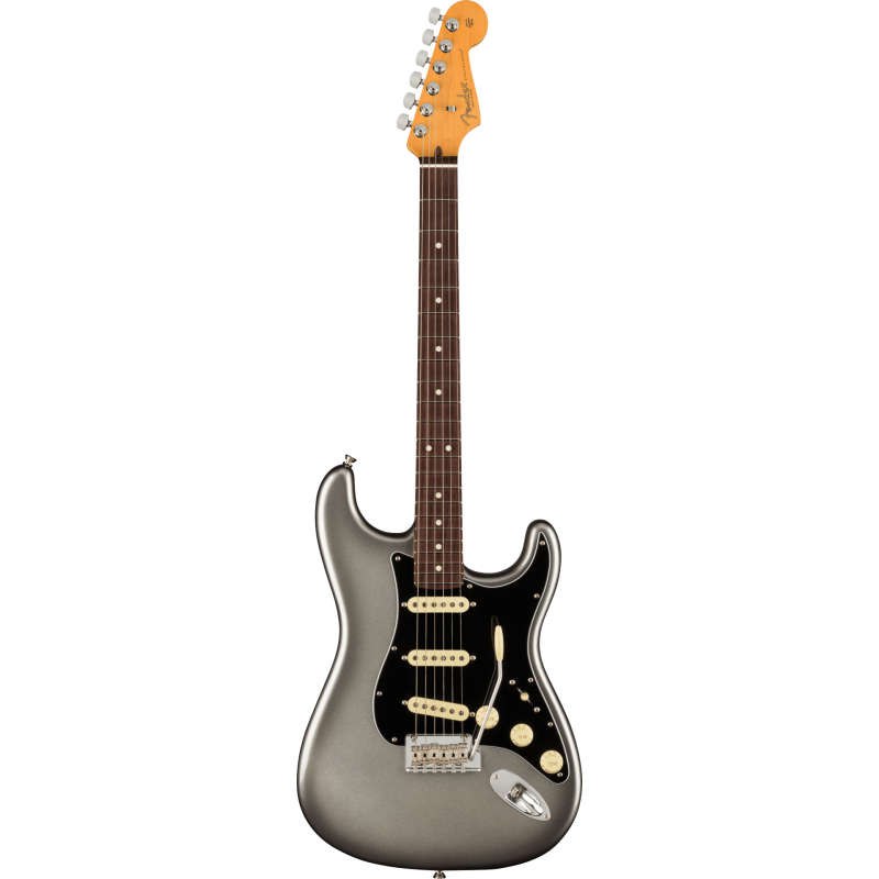 FENDER American Professional II Stratocaster touche palissandre Mercury - Déstockage