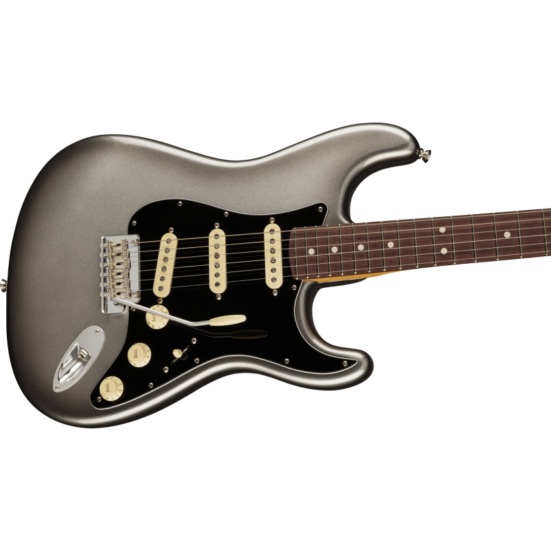 FENDER American Professional II Stratocaster touche palissandre Mercury - Déstockage