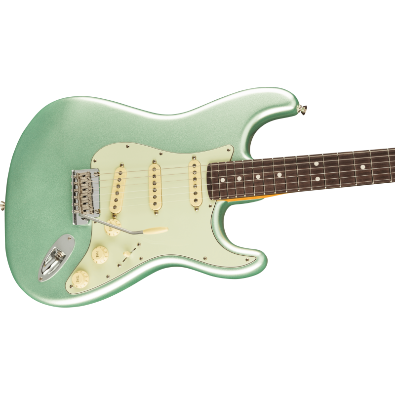 FENDER American Professional II Stratocaster touche palissandre Mystic Surf Green