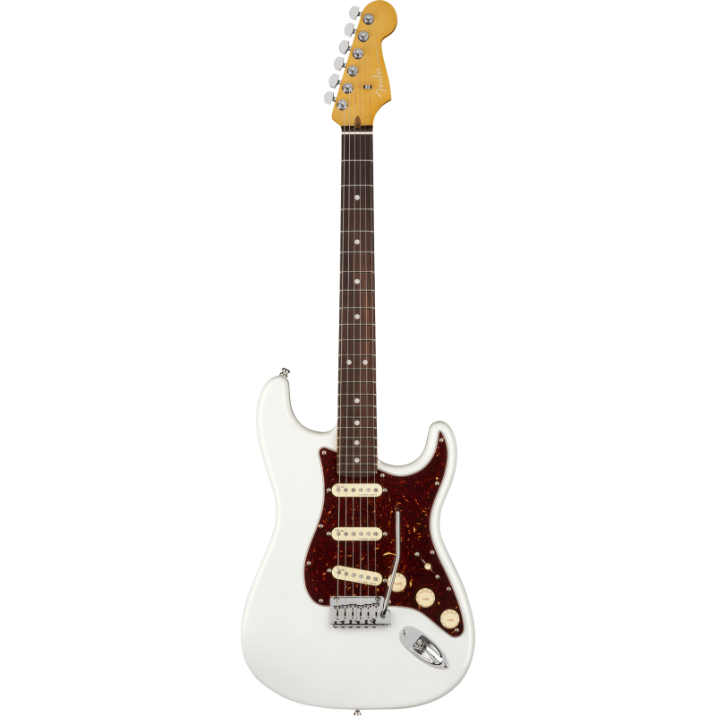 FENDER American Ultra Stratocaster touche palissandre Arctic Pearl