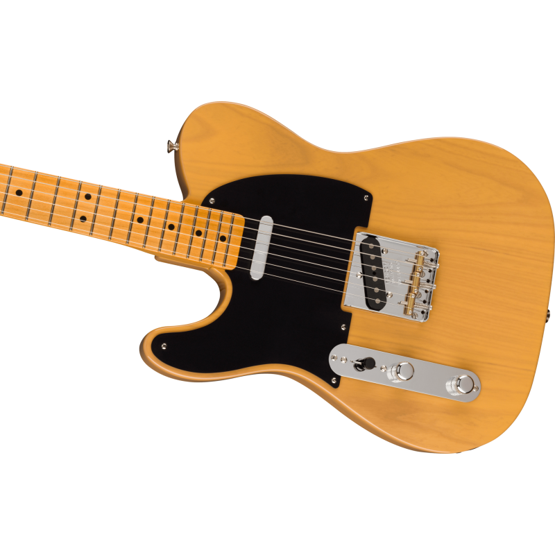 FENDER American Vintage II 1951 Telecaster Gaucher touche erable Butterscotch Blonde