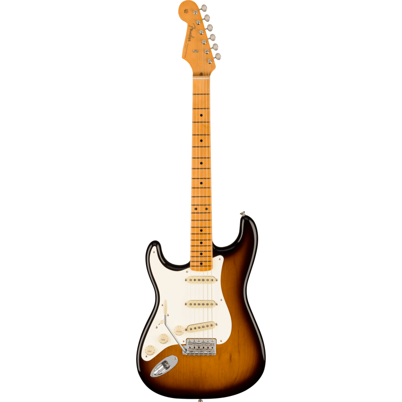 FENDER American Vintage II 1957 Stratocaster Gaucher touche erable 2-Color Sunburst