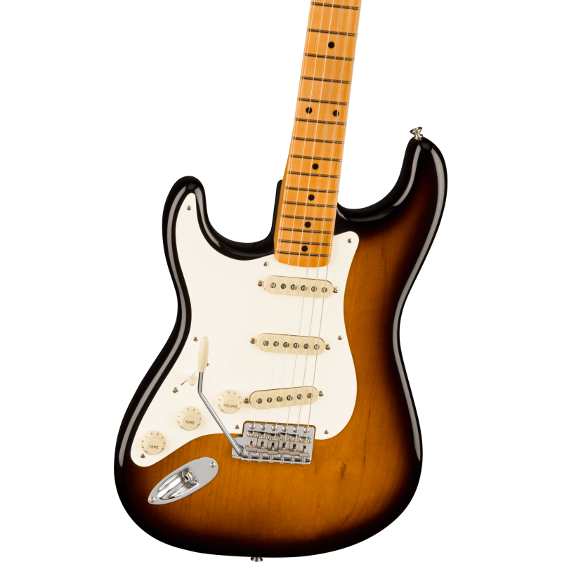 FENDER American Vintage II 1957 Stratocaster Gaucher touche erable 2-Color Sunburst