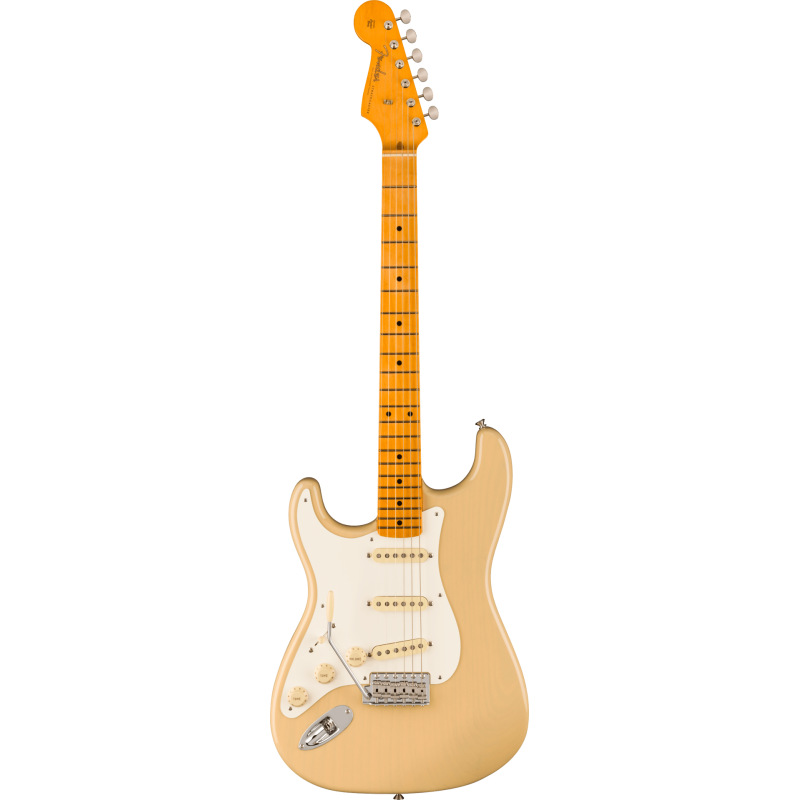 FENDER American Vintage II 1957 Stratocaster Gaucher touche erable Vintage Blonde