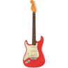 FENDER American Vintage II 1961 Stratocaster Gaucher touche palissandre Fiesta Red