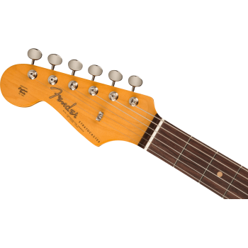 FENDER American Vintage II 1961 Stratocaster Gaucher touche palissandre Fiesta Red