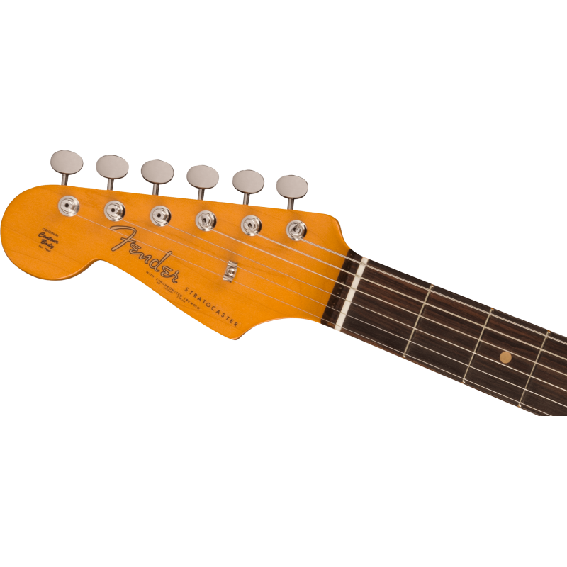 FENDER American Vintage II 1961 Stratocaster Gaucher touche palissandre Olympic White