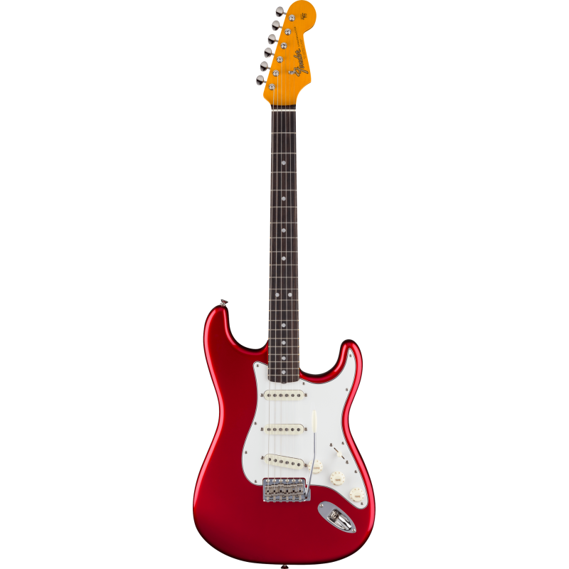 FENDER American Vintage II 1965 Stratocaster Round-Lam touche palissandre Candy Apple Red