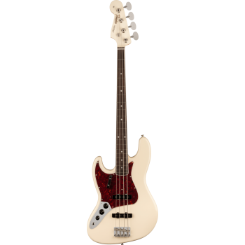 FENDER American Vintage II 1966 Jazz Bass Gaucher touche palissandre Olympic White