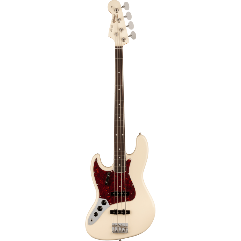 FENDER American Vintage II 1966 Jazz Bass Gaucher touche palissandre Olympic White