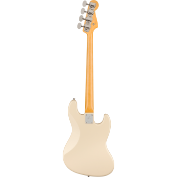FENDER American Vintage II 1966 Jazz Bass Gaucher touche palissandre Olympic White