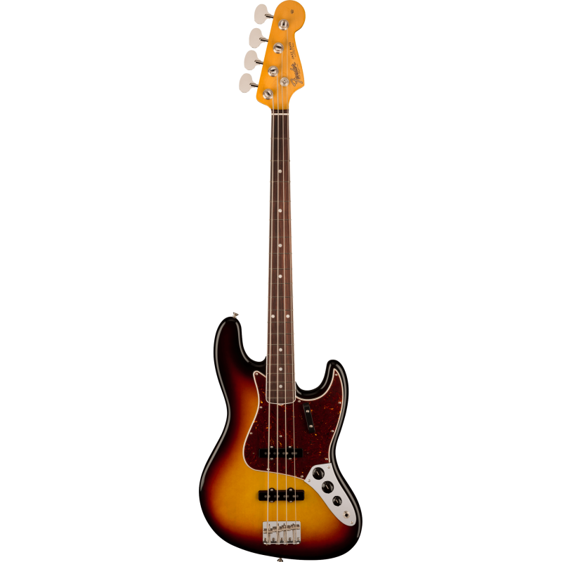 FENDER American Vintage II 1966 Jazz Bass touche palissandre 3-Color Sunburst