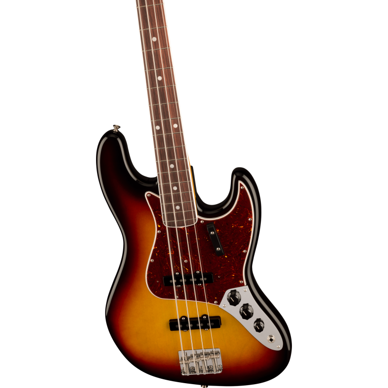 FENDER American Vintage II 1966 Jazz Bass touche palissandre 3-Color Sunburst